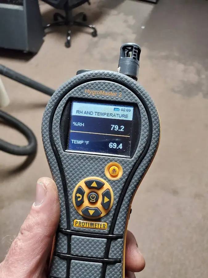 Moisture meter humidity assessment for Mold Remediation & Removal in Fife